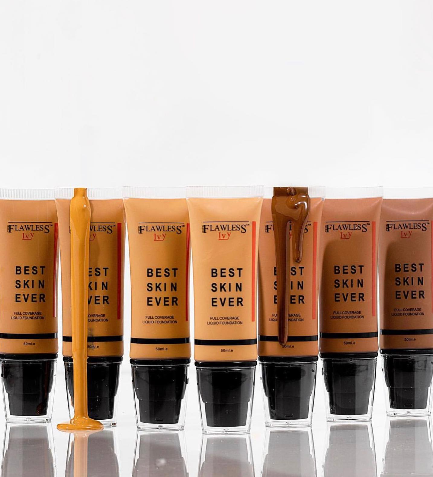 Flawless liquid foundation Edlizer Beauty